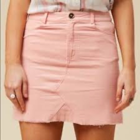 Altar’s State XS pink corduroy skirt - Picture 3 of 3